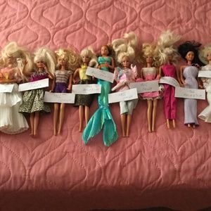 Vintage Mattel Barbie Doll lot collection